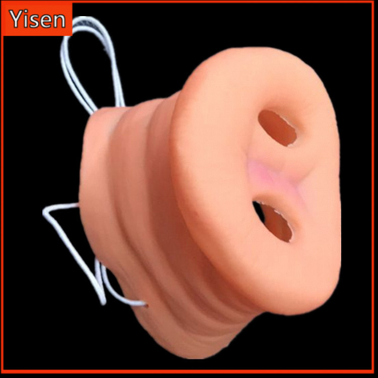 [Yisen] # Cosplay Party Pig Nose Toy # Zhu Bajie Nose Model # Animal Nose Mask