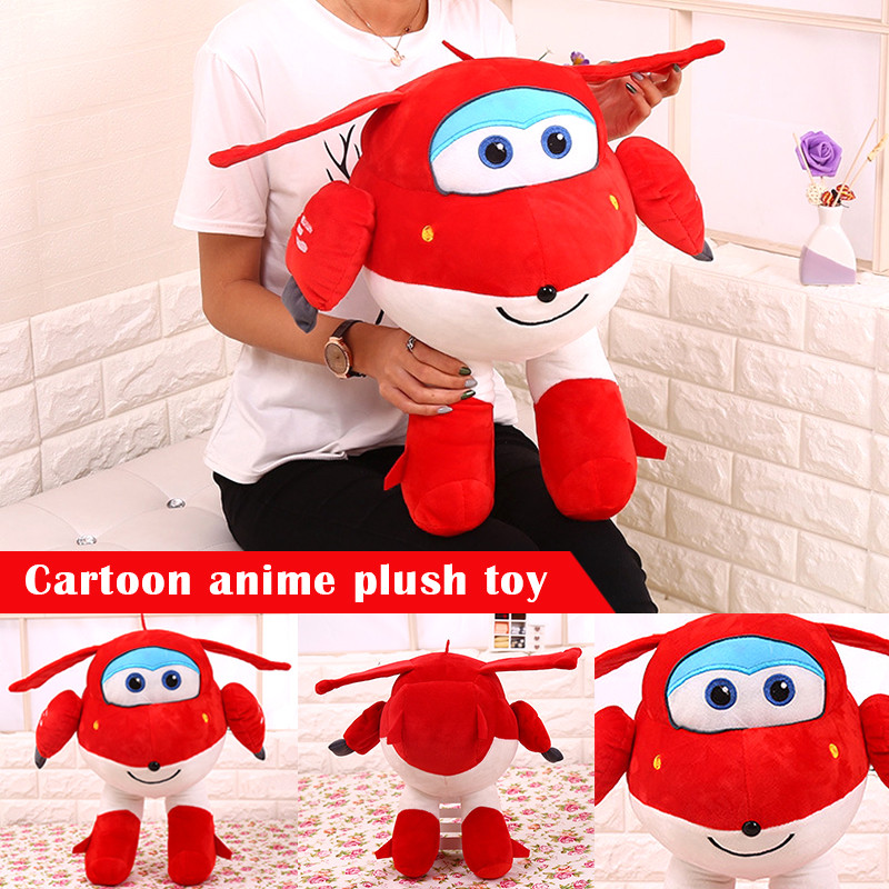 Đồ chơi sang trọng Super Wings Jett Dizzy Little Flying Hero Búp bê Quà tặng cho trẻ em