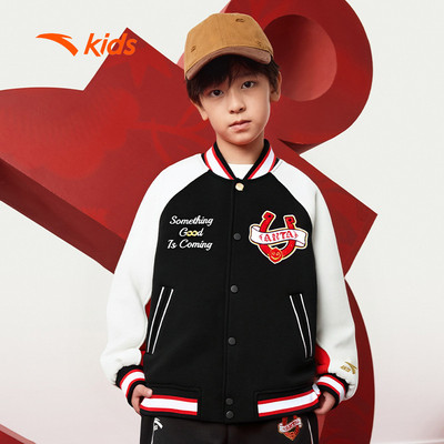 ANTA Kids Áo Khoác Boomber Thời Trang Bé Trai 3526A8723B