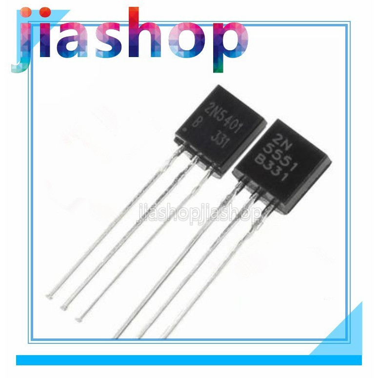 100 Chiếc Transistor Chính Hãng 2N5401 2N5551 5401 5551 NPN PNP TO-92 TO92 TO 92 Mới Chính Hãng Đang