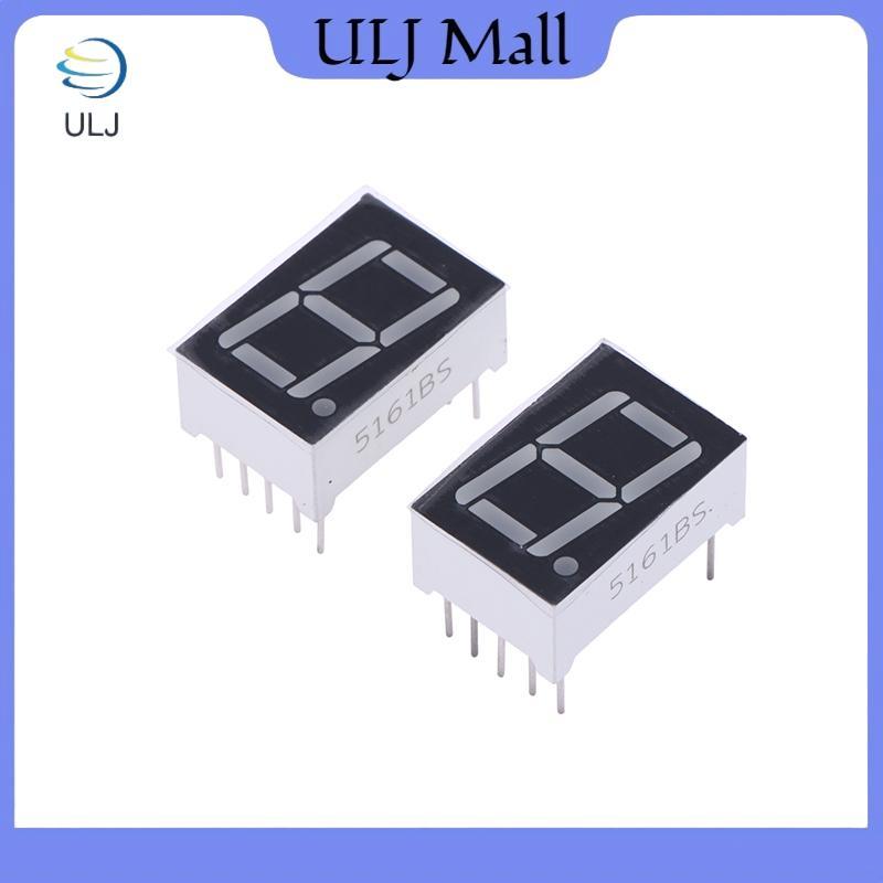 ULJ 10 Chiếc Kỹ Thuật Số Tubemon AnodeCathode 0.56 Inch 10Pins 5161AS 5161BS 1 Bit Chữ Số 7 Phân Đoạ