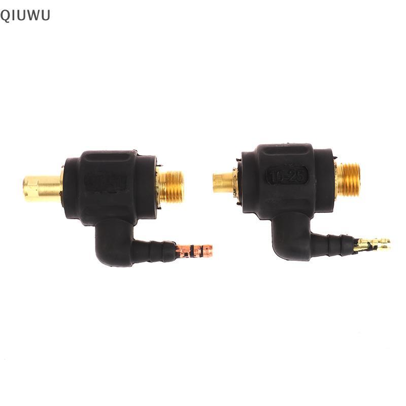 QIUWU Chất lượng cao M16 Tig Torch Hàn Gas Adapter Đầu nối khớp đai ốc DKJ10-25 DKJ35-50 Bộ chuyển đ
