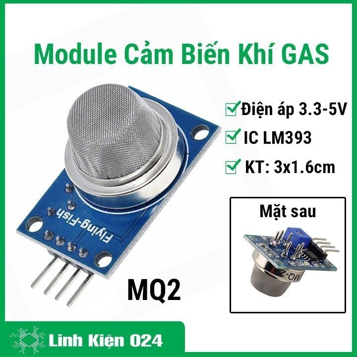 108 Module cảm biến khí GAS MQ2