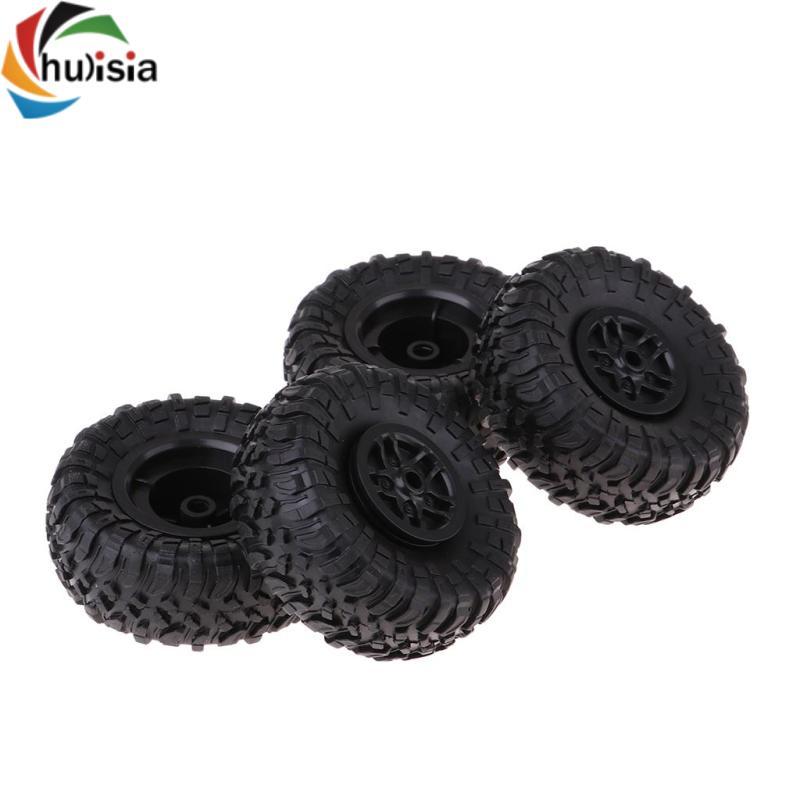 Chulisia 4 Bánh Xe Lốp Cao Su Cho Xe RC D90 MN90 MN91 1: 10 Trên Đường Drifting RC
