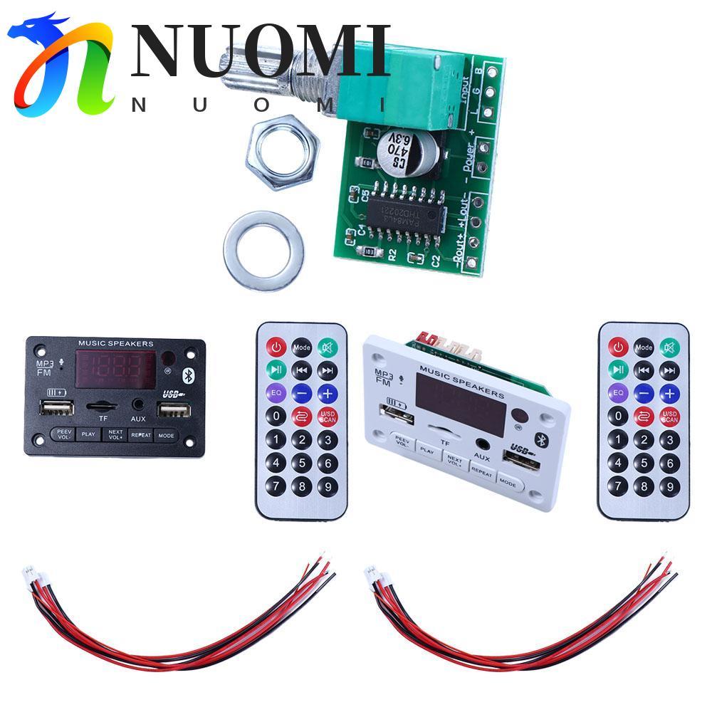  NUOMI Bảng giải mã NUOMI MP3 có micrô Điều khiển từ xa rảnh tay Wirelessl Đầu ghi âm công suất kỹ t