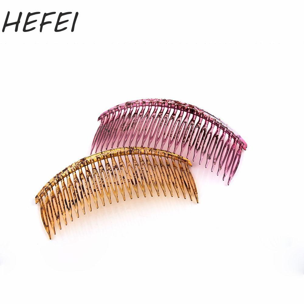 HEFEI Kẹp tóc HEFEI Phụ kiện nữ bền bỉ Thiết thực 24 răng