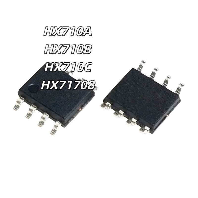 Thương Hiệu Mới Chính Hãng HX71708 HX710A HX710B HX710C SOP8 Chip Chuyển Đổi Cảm Biến Nhiệt Độ Kỹ Th