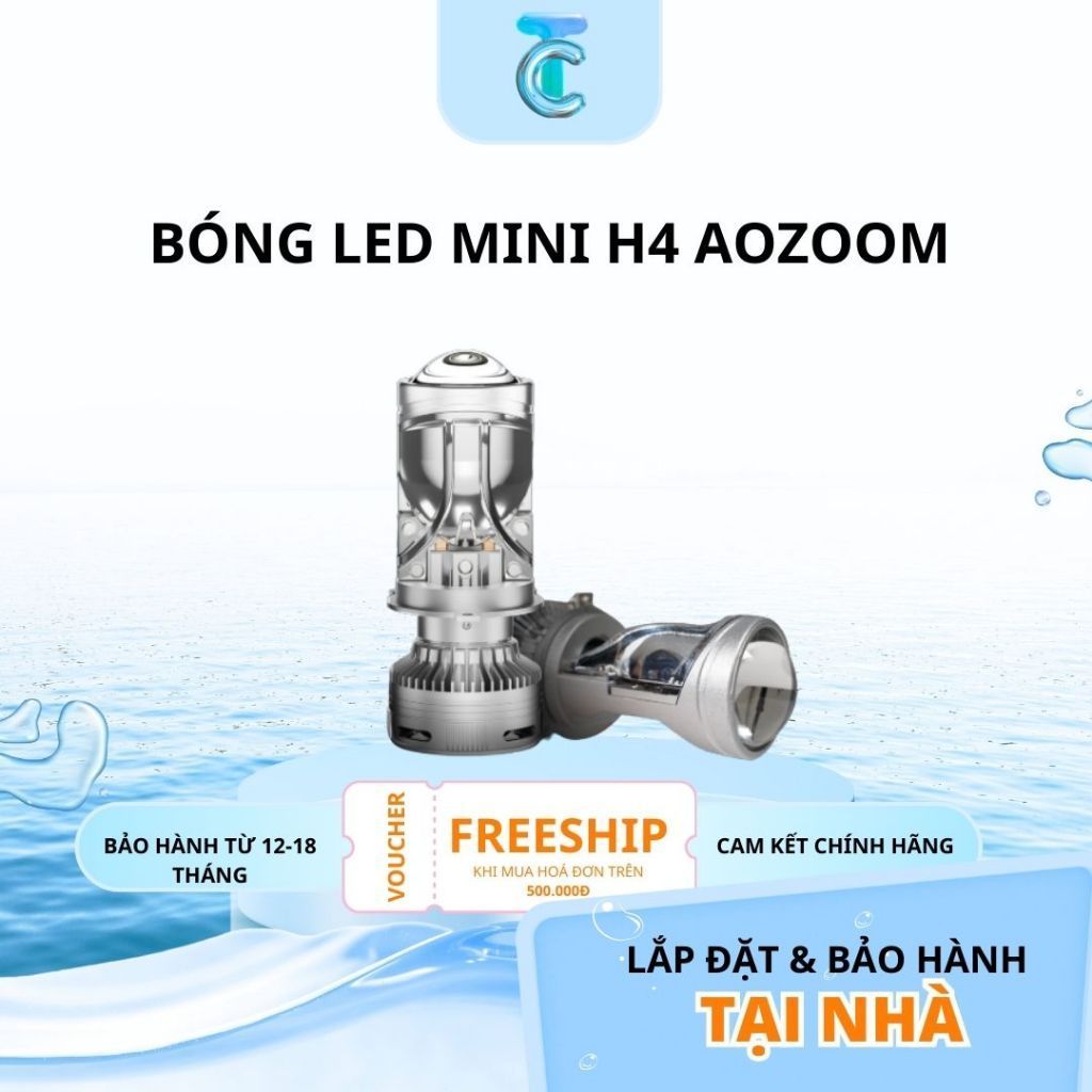 New  Bóng Led Mini H4 Aozoom | Giá Ưu Đãi