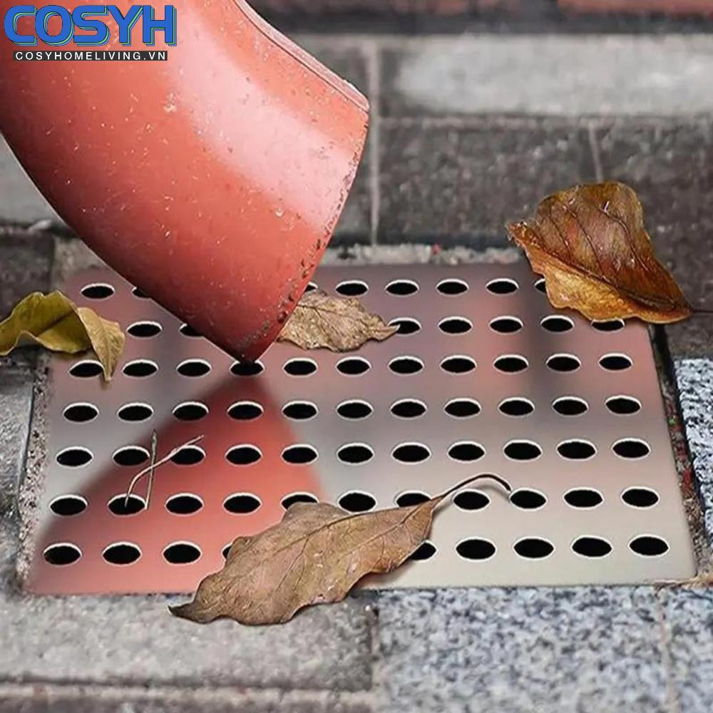 <cosyh>304 Stainless Drain 304 Stainless Steel Square Design Minimalist Design