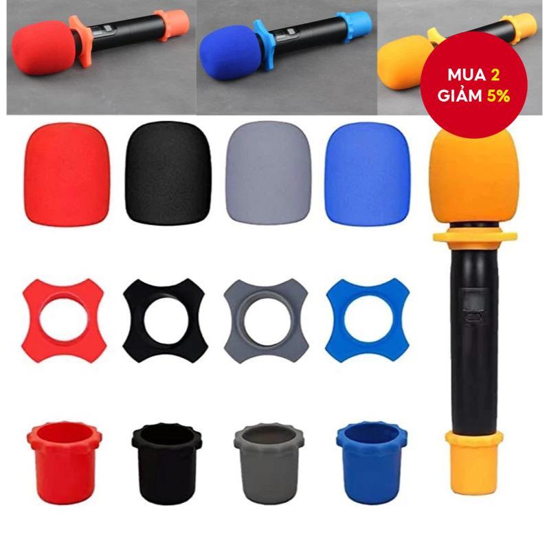 Bộ 3 Vòng Bảo Vệ Chống Lăn Micro Cho Mic Không Dây KTV DJ Pro
