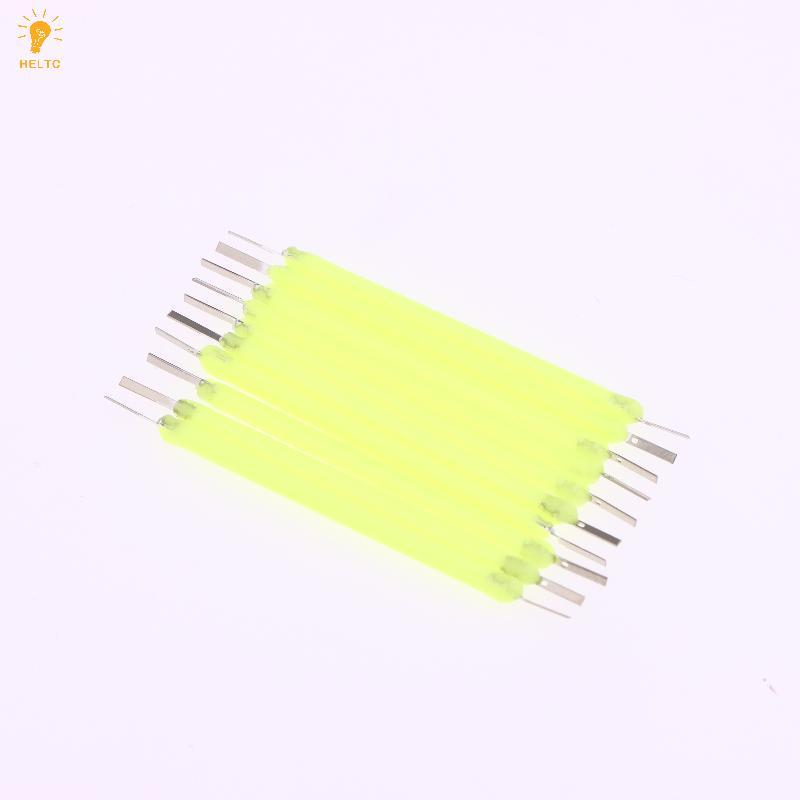 [HELTC] 10 Bộ phận đèn dây tóc LED Edison 38mm DC3V Hạt LED Phụ kiện đèn sợi đốt Diode để chiếu sáng