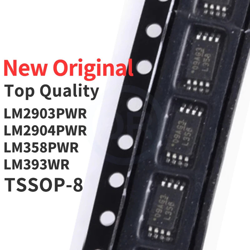 5 CÁI LM2903PWR LM2904PWR LM358PWR LM393WR TSSOP-8 chip ic