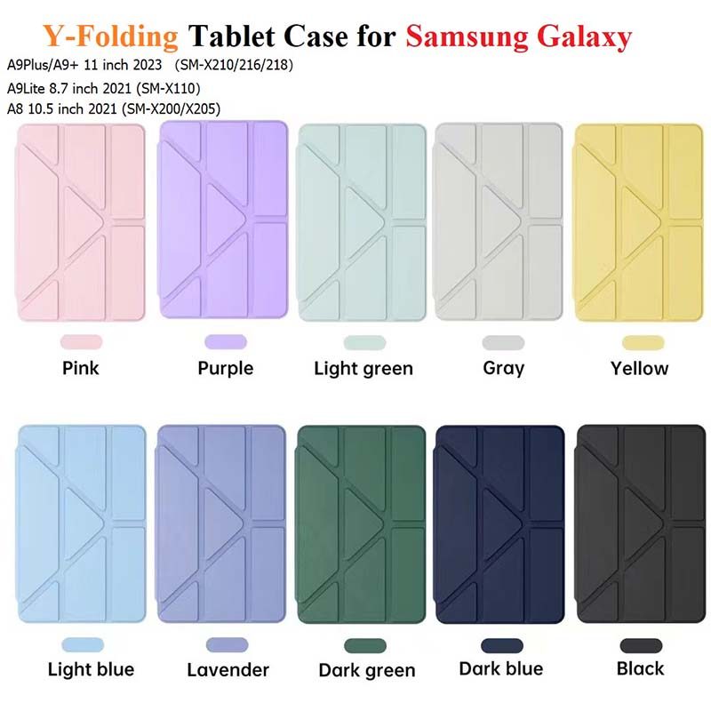 Ốp Lưng Gấp Y Cho Samsung Galaxy Tab A11 Plus / A9 Plus 10.9 '' 2025 Cho Galaxy Tab A9 / A11 8.7 '' 