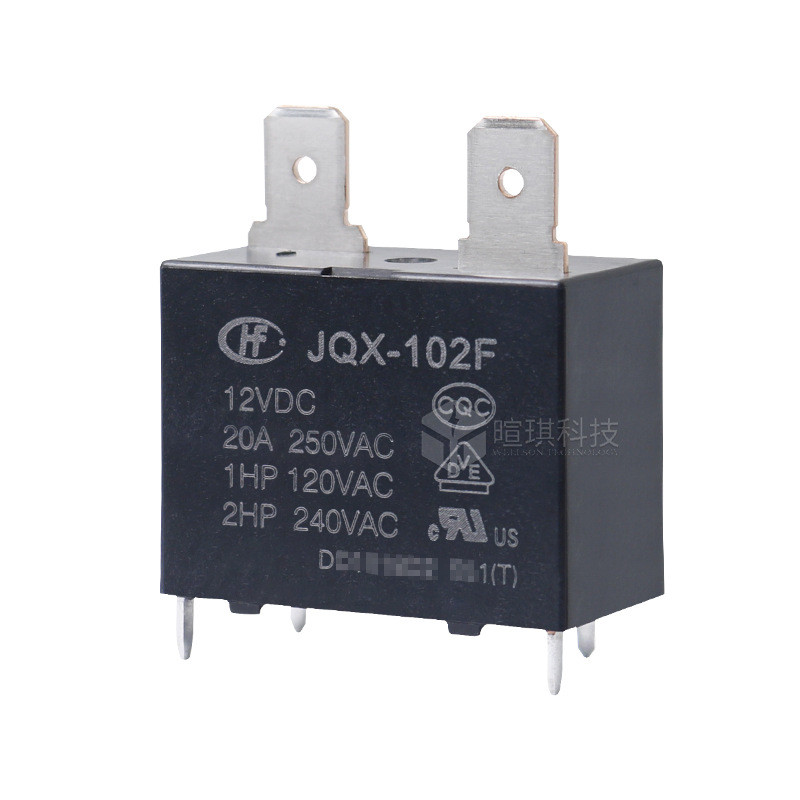 Rơle Macro HF102F JQX-102F 20A Rơle điều hòa không khí 12v24v Rơle nhỏ 25A R9Y5