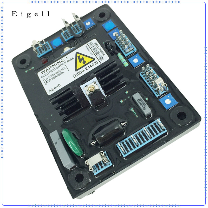 Mô-đun điều khiển điều chỉnh điện áp tự động AVR AS440 cho máy phát điện, cuộn