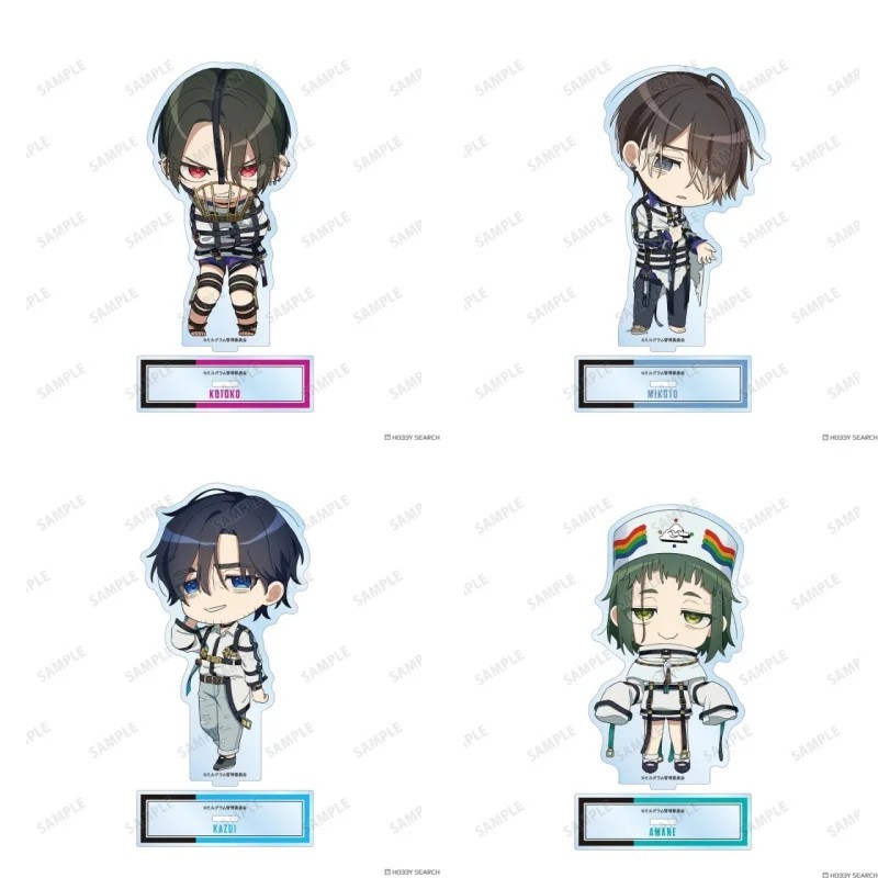 Standee Milgram Mô Hình Anime Acrylic Mica Trang Trí Bàn Học Kotoko Mikoto Kazui Amane Chibi Milgram