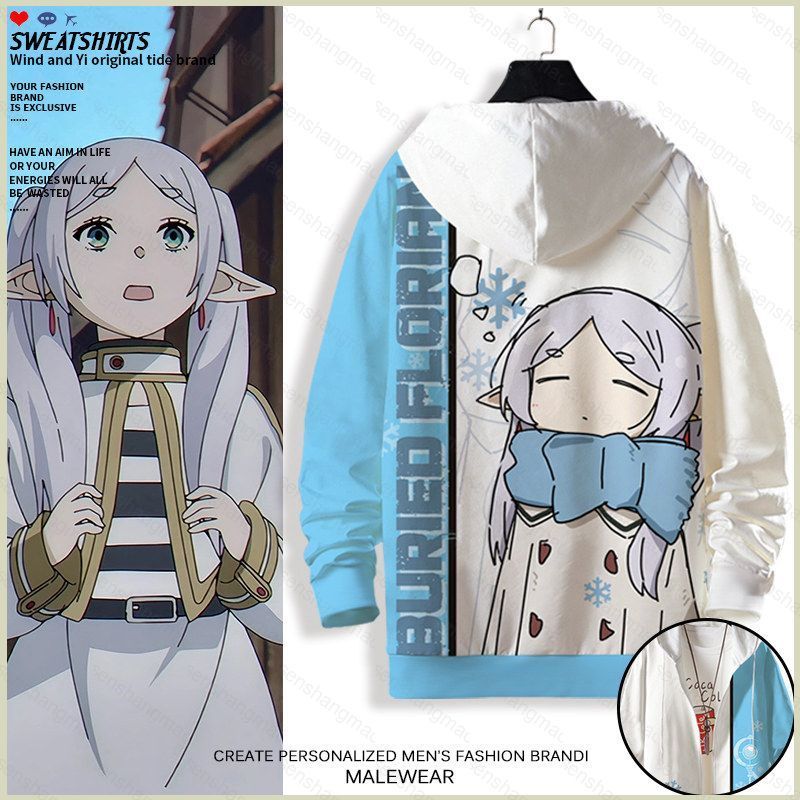 Áo Khoác Cosplay Frieren Beyond Journey's End - Phù Hợp Nam Nữ