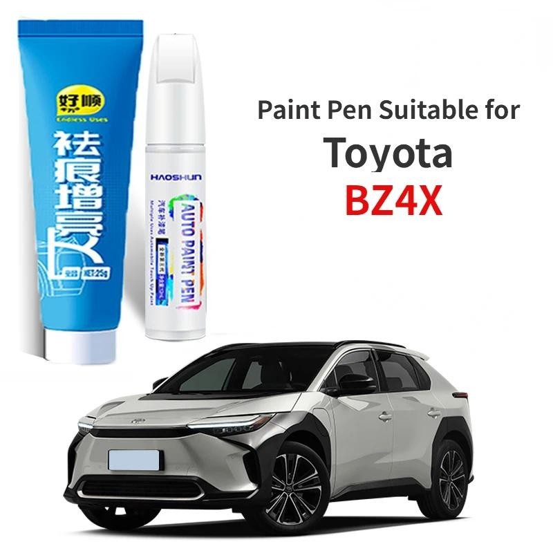 Bút Sơn Thích Hợp Cho Xe Toyota Bz4x Sơn Fixer Trắng Đặc Biệt Bz4x Đồ Dùng Xe Hơi Sửa Đổi Phụ Kiện B