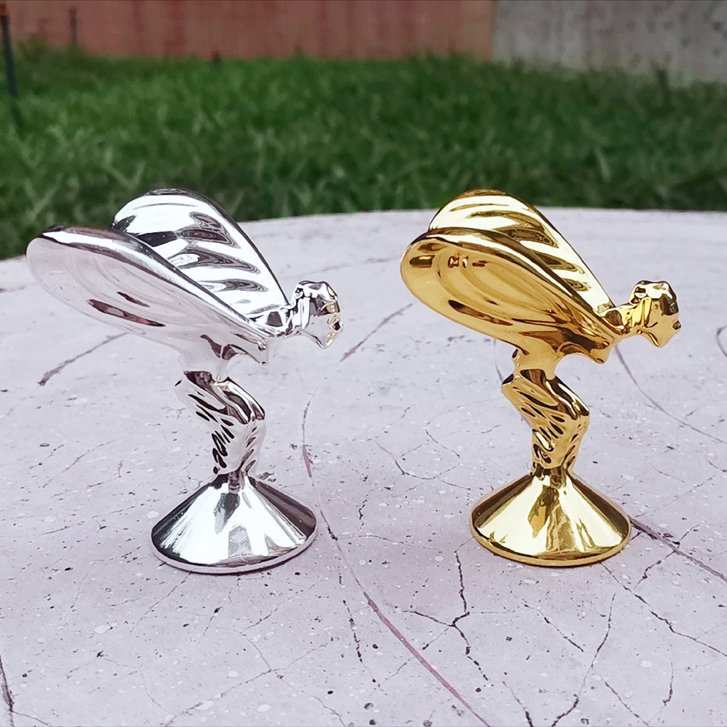 [Shop Hot Sale] Rolls-Royce Little Golden Man Car Logo Rolls-Royce Little Golden Man Logo ô tô Sửa đ