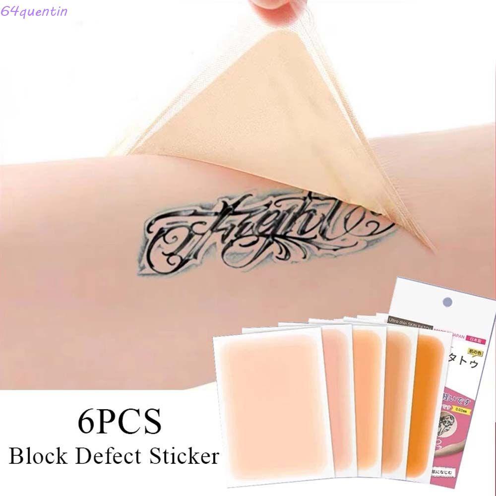 QUENTIN Tattoo Cover Up Sticker Full Cover Có Thể Cắt Vết Bẩn Điểm Đen Giấu Băng