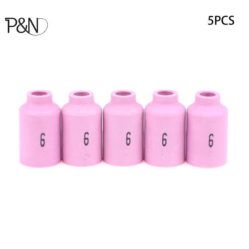 TheWoodgay 42mm 54N14 54N15 54N16 54N17 54N18 Vòi phun gốm Alumina cho TIG WP17 18 26 Phụ kiện đèn p