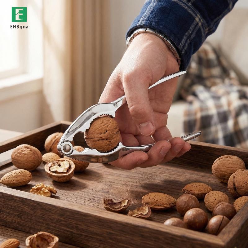 [EHB-t] 1 Cái / lốc Phong Cách Mới Đa Năng Nut Craer Tool Nut Sheller Walnut Clip Tiện Lợi Cho Người