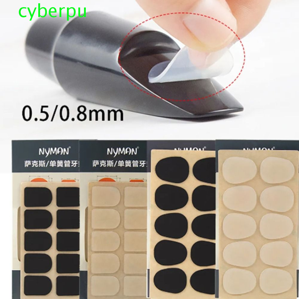 CYBERPULSE Sax Miếng Dán Miệng, Miếng Đệm Silicon 0.5mm / 0.8mm Sax Miệng Đệm, Miếng Dán Miệng Tiêu 