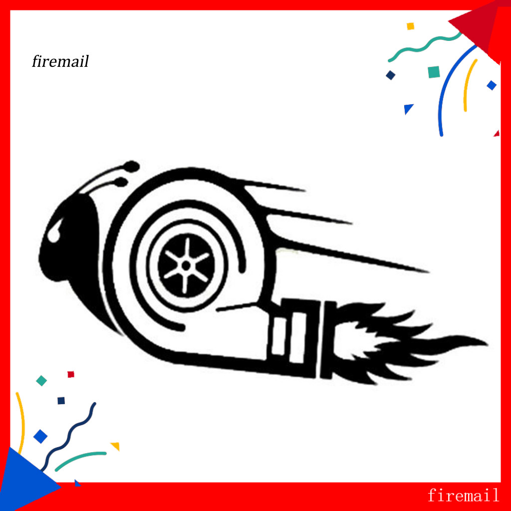 [FM] Decal phản quang xe máy Turbo Snail Racing sành điệu