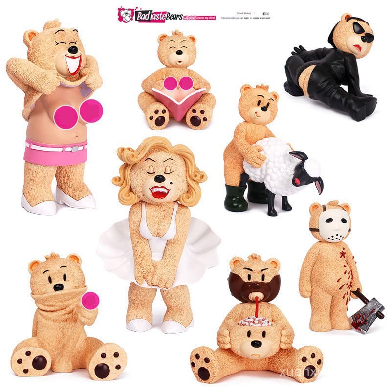 Bad Taste Bears Bad Taste Bears Phiên bản Anh BT2 Gấu bông Bad Bad Bad Bad Bad Bad Bears Hương vị nặ