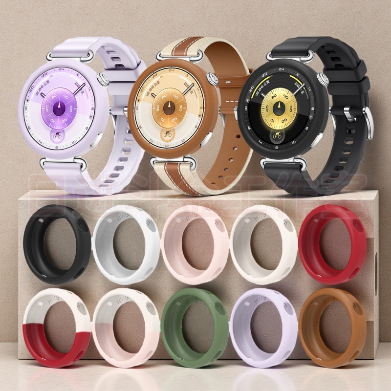 Thích hợp cho Huawei GT6 / 41MM Vỏ bảo vệ silicon Huawei Watch gt6 Vỏ bảo vệ silicon nửa gói