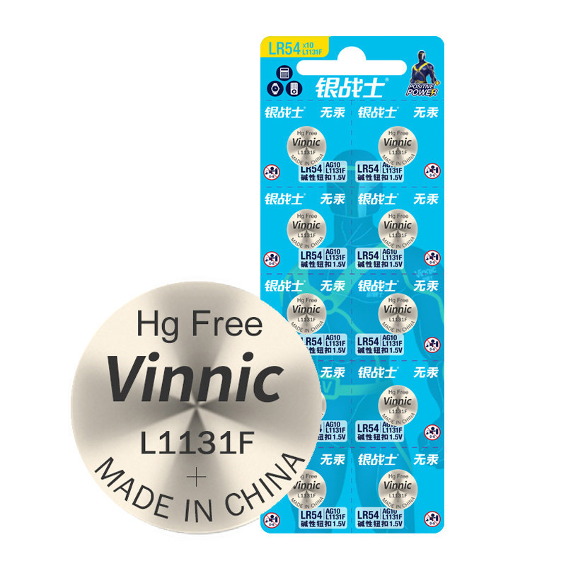 AG10 Nút Pin LR1130 Đa Năng L1131 Nút 389a Đồng Hồ Báo Thức Máy Tính Điện Tử LR54 Đồ Chơi 189