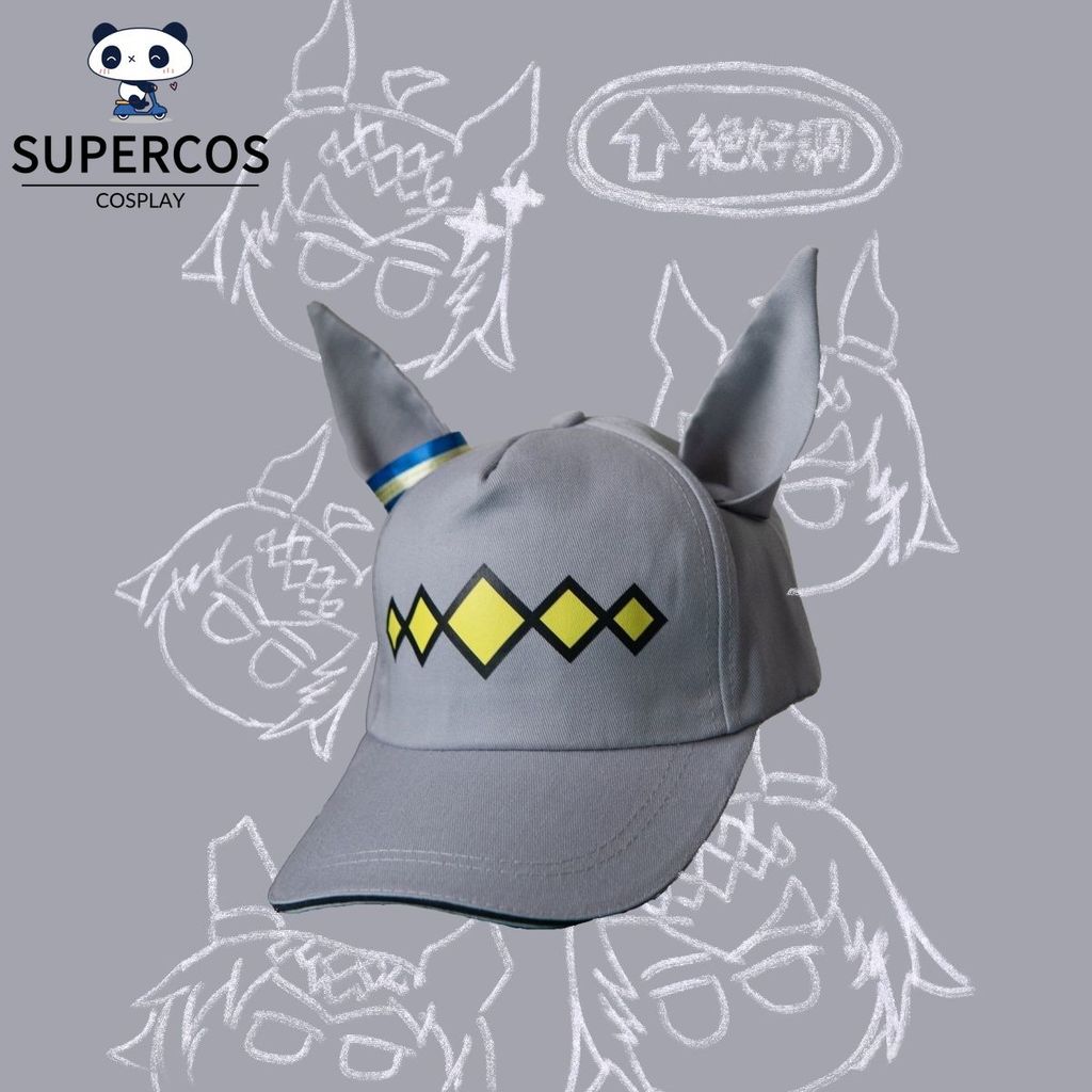 Mũ Uma Musume Oguri có tai Mũ bóng chày dễ thương