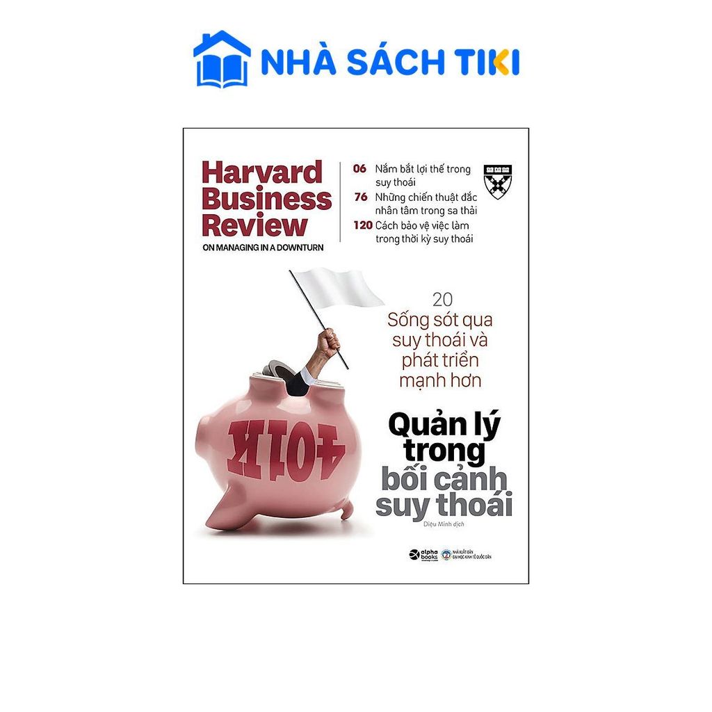 Sách HBR Onpoint 2021: Quản Lý Trong Bối Cảnh Suy Thoái