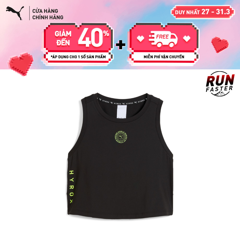 Áo Thun Tập Luyện PUMA Nữ W HYROX Cloudspun Sleevless