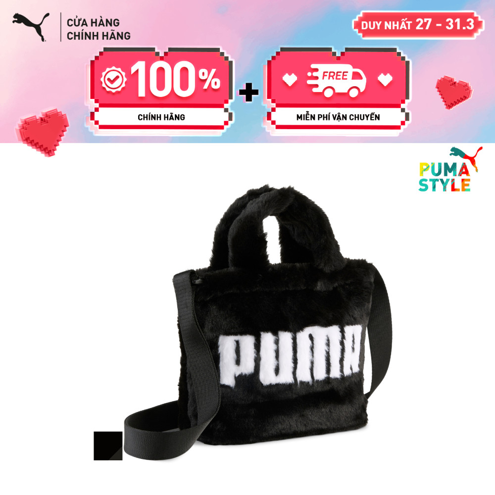 Túi Đeo Vai PUMA Nữ UP FAUX FUR Mini Shopper Bag