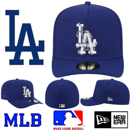 MLB - Blue New / Modern Era Los Angeles Dodgers Custom Cap MEA8