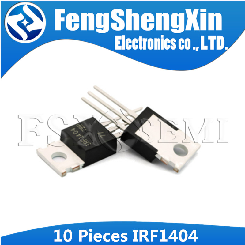 10 Cái / lốc IRF1404 IRF1404PBF IRF1404Z TO-220 MOSFET Nguồn