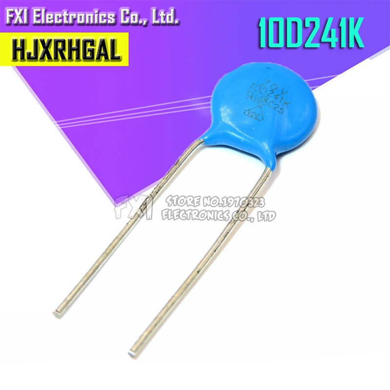 50 chiếc varistor 10D241K 240V piezoresistor 10D241