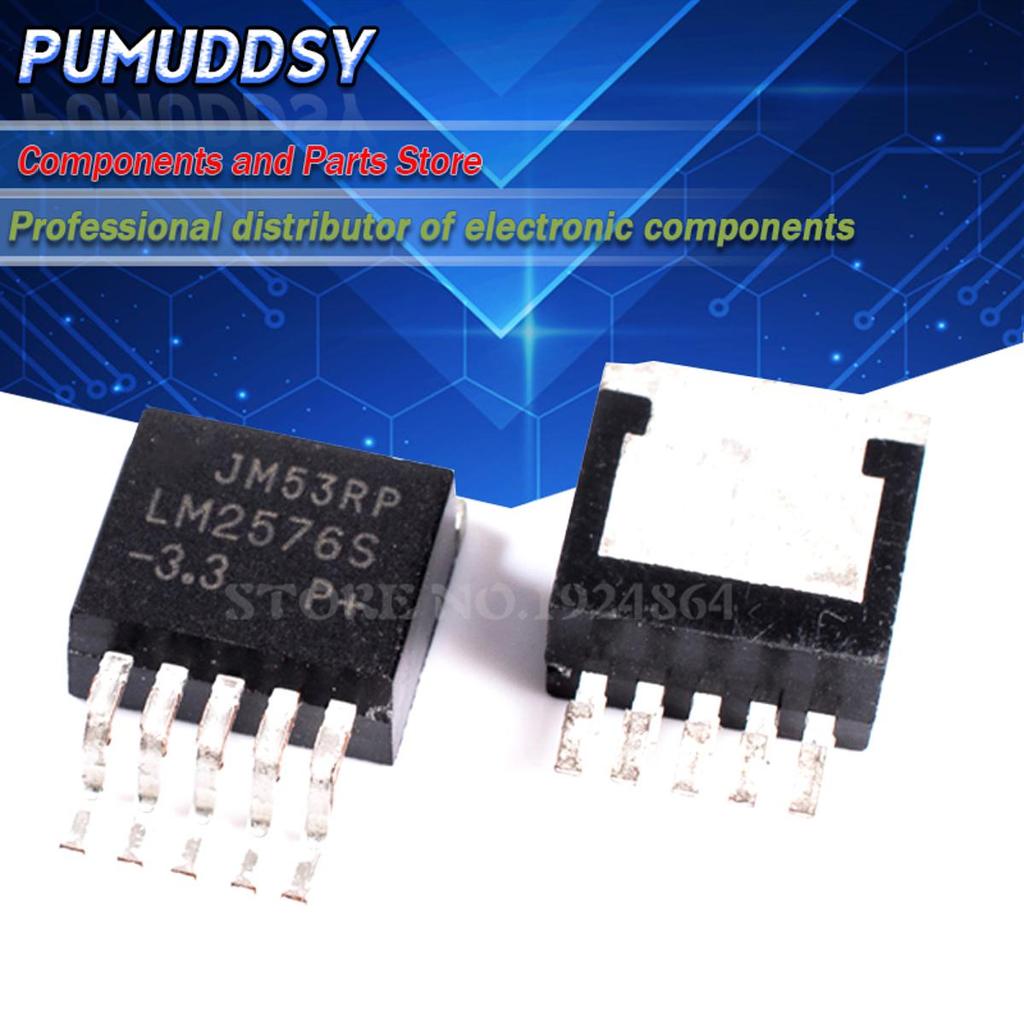 10 Chiếc Mới LM2576S-3.3 LM2576S LM2576 2576 TO-263 IC