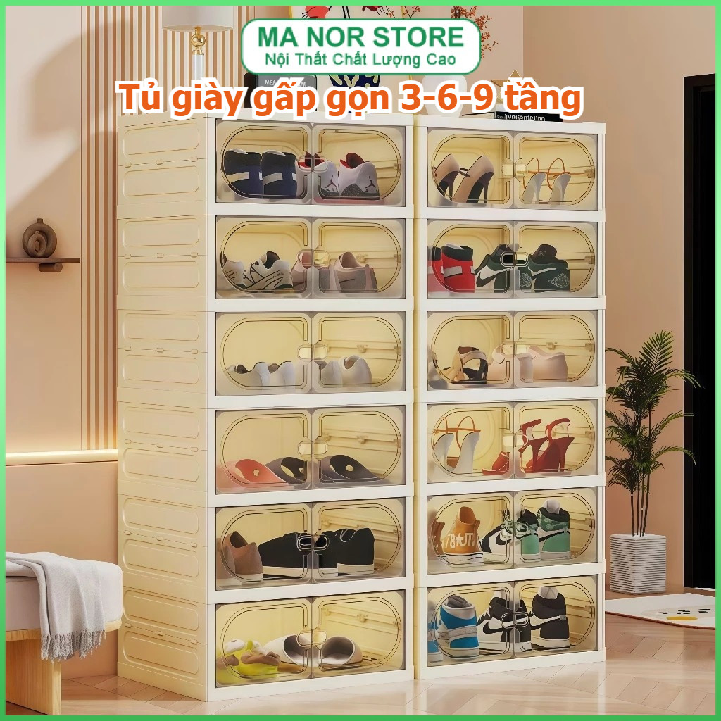 Gợi ý các mẫu tủ giày gấp gọn thông minh đáng mua hiện nay