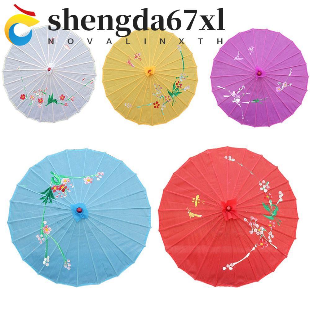 SHENGDA Ô Nghệ Thuật Trung Quốc, Ô Giấy Dầu Truyền Thống Lụa Trung Quốc, Phong Cách Retro Di Động Ha