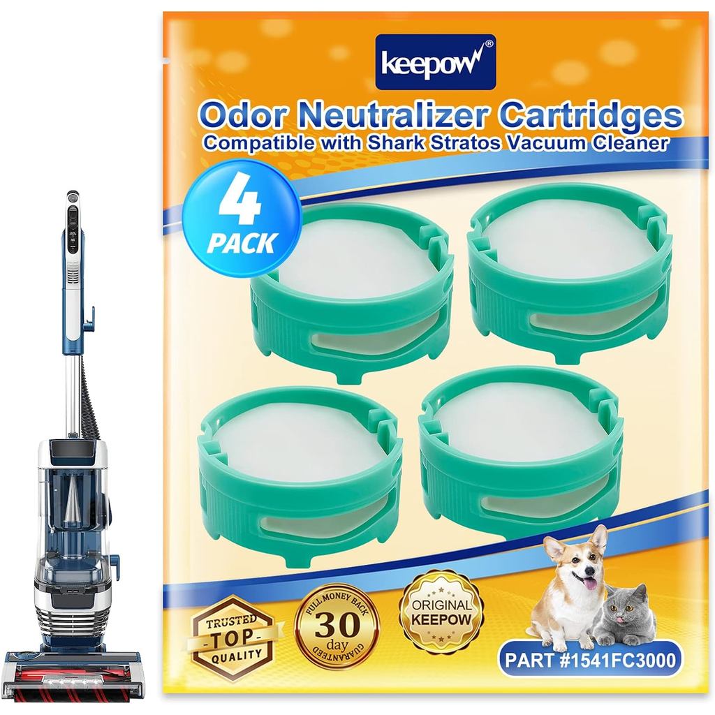 Hộp mực trung hòa mùi KEPOW Stratos Tương thích với máy hút bụi Shark Stratos AZ3000, AZ3002, HZ3000