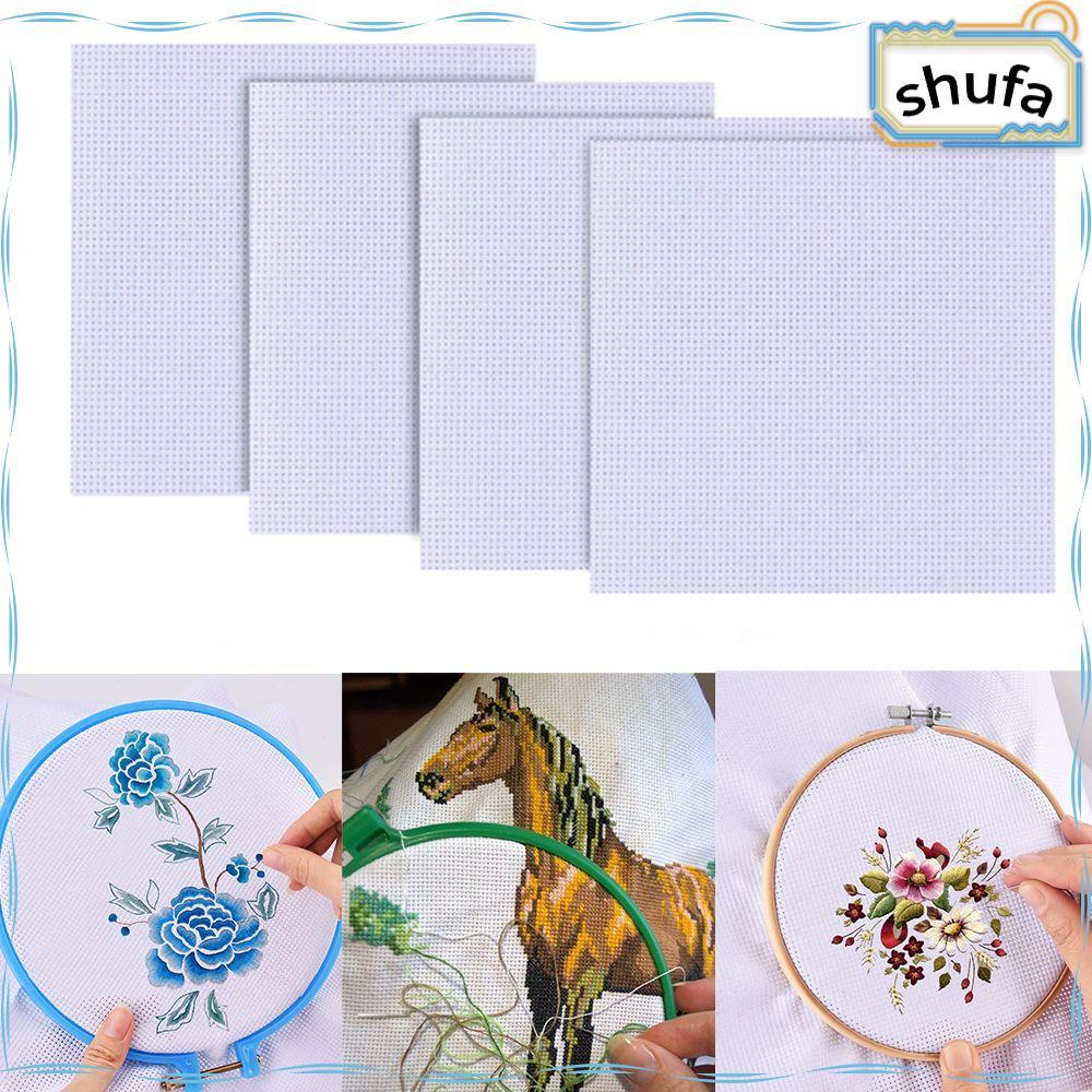 SHUFA Aida Vải Vải Kim Vá Thủ Công Thủ Công Cross Stitch