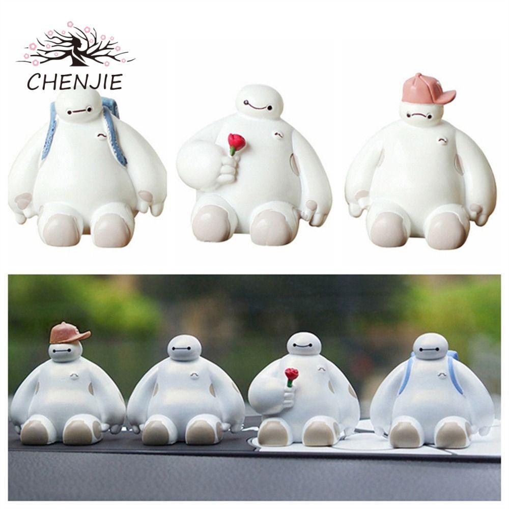 CHENJIE BENJIE Big Hero Doll, Máy tính để bàn Big White Baymax Robot Hình, Đồ chơi trẻ em Phim hoạt 