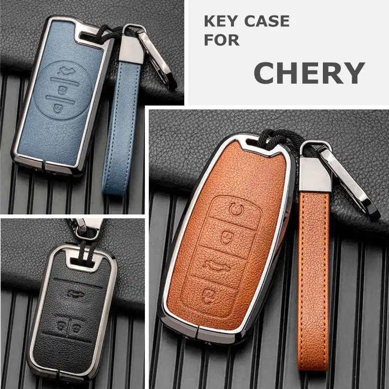 Ốp Lưng Chìa Khóa Cho Chery Tiggo 7 8 Pro Max Arrizo 5 Pro 5x Gx Glx 7 Eq7 2021 2020 Da Fob Giá Đỡ P