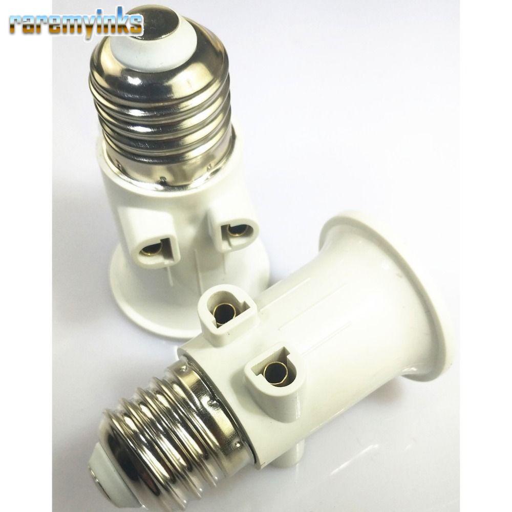 Đầu nối phích cắm RAREM EU, Bộ chuyển đổi đèn ABS E27 EU Bộ chuyển đổi bóng đèn LED, Phụ kiện kết nố