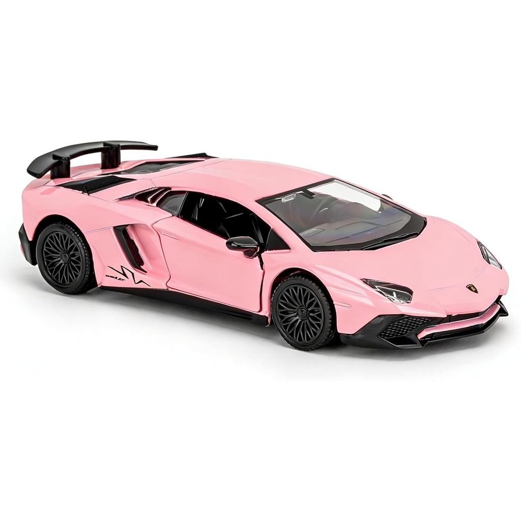 Tỉ lệ 1 / 36 Lamborghini Aventador LP700-4 Xe mô hình đúc, Xe kéo bằng hợp kim kẽm Xe đồ chơi cho tr