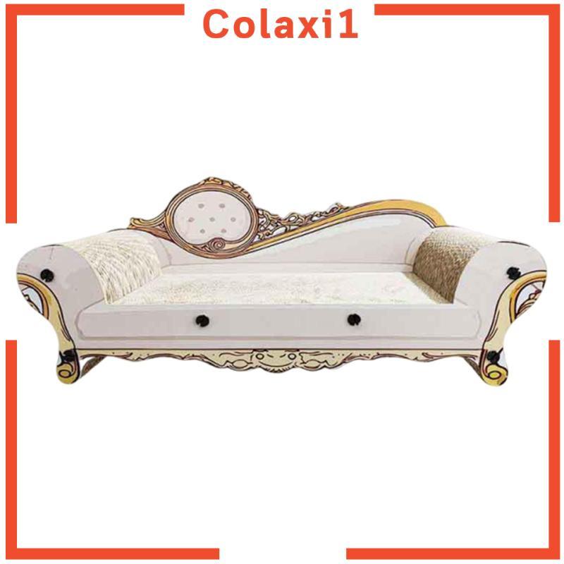 Cat Scratcher Couch Bed Chaise Lounge Style Scratch Board Đồ nội thất cho mèo lớn để chơi trong nhà
