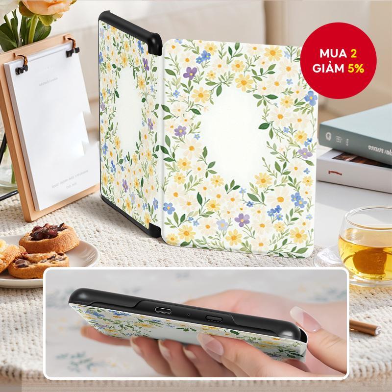 Ốp lật nhẹ cho Kindle Gen 10, Kindle Gen 11, viền bọc toàn bộ, quà tốt nghiệp năm mới.