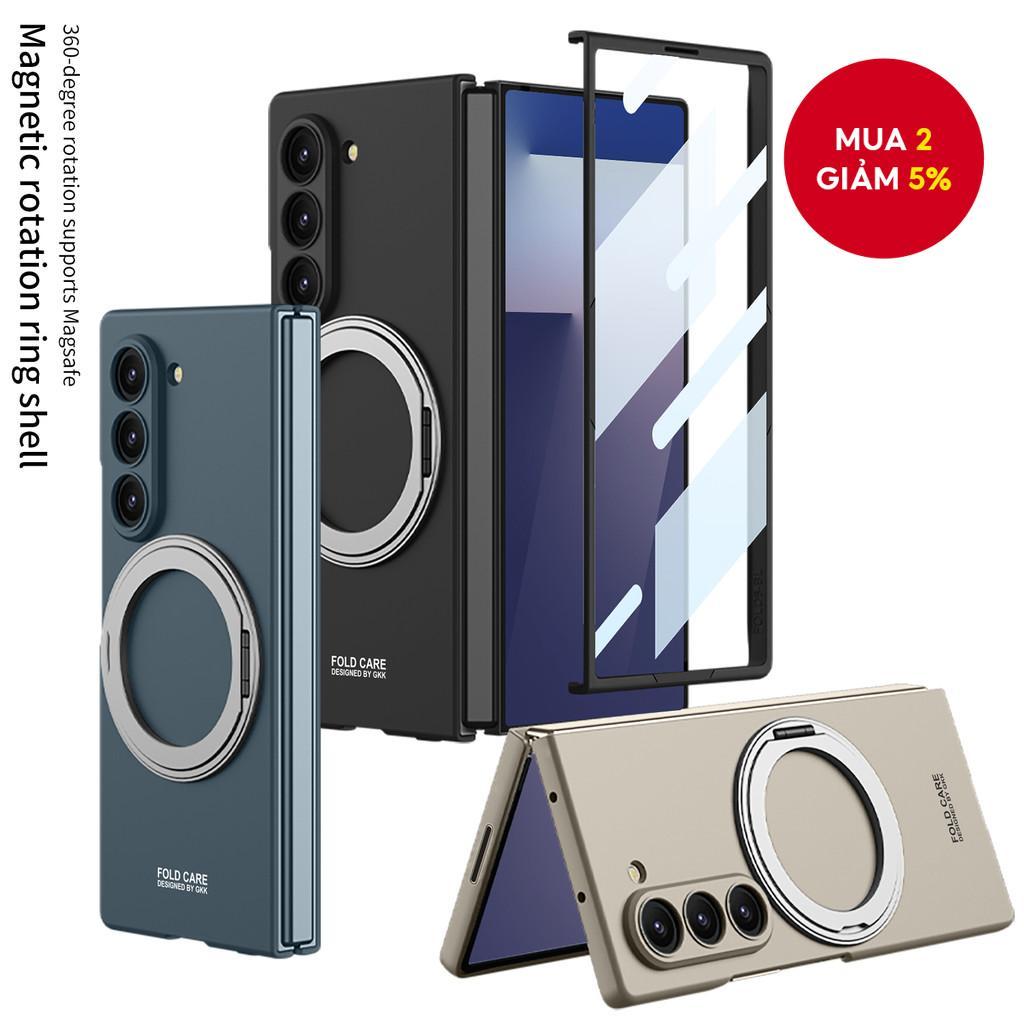 Ốp lưng thiết kế thời trang từ tính cao cấp Z Fold 6 Zfold 7 Classic cho Samsung Galaxy Z Fold6 Fold